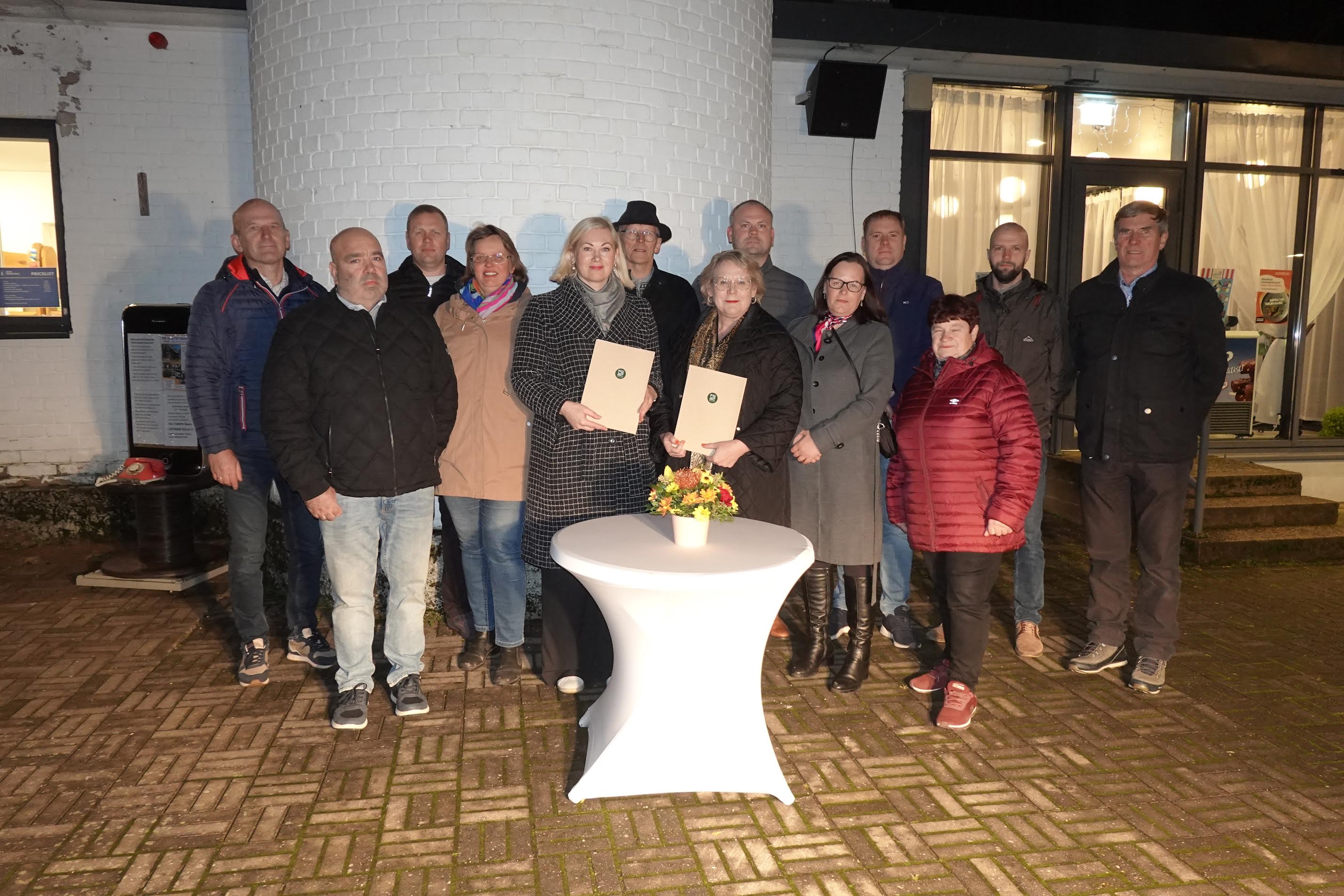 Koalitsioonilepingu allkirjastamine